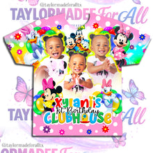 Load image into Gallery viewer, Mickey Mouse Clubhouse 3D Birthday Shirt