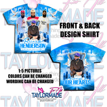 Load image into Gallery viewer, 3D Memorial/Rip Cardo Blue Skies