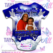 Load image into Gallery viewer, 3D Memorial/Rip Blue Skies Forever Grandma