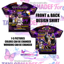 Load image into Gallery viewer, Cheer Field Tornadoes Purple Gold Cheerleader 2026 3D Cheer/Dance
