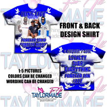 Load image into Gallery viewer, 3D Memorial/Rip Blue Long Live the Guys