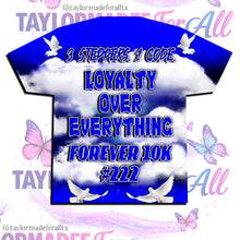 Load image into Gallery viewer, 3D Memorial/Rip Blue Long Live the Guys