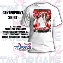 Load image into Gallery viewer, 3D Memorial/Rip Red Black Lightning