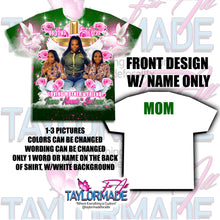 Load image into Gallery viewer, 3D Memorial/Rip Pink Rose Cross