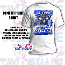 Load image into Gallery viewer, 3D Memorial/Rip Blue Rose Cross