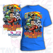 Load image into Gallery viewer, Race Birthday Shirt DTF Centerprint Cotton Shirt