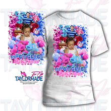 Load image into Gallery viewer, 3D Birthday Centerprint Shirt