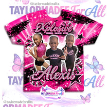 Load image into Gallery viewer, 3D Cheer/Dance Xplosive Cheer Dance Step All Over Print Shirt