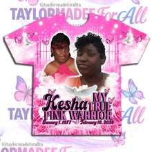 Load image into Gallery viewer, 3D Memorial/Rip Pink Rose Butterflies