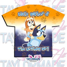 Load image into Gallery viewer, Bluey 3D Birthday Shirt