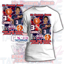 Load image into Gallery viewer, Basketball 3D Centerprint Shirt