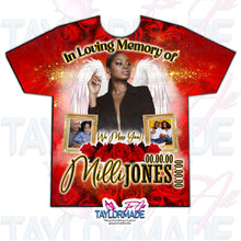 Load image into Gallery viewer, Roses Memorial/Rip 3D All Over Print Shirt