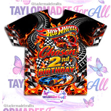 Load image into Gallery viewer, Hotwheels 3D Birthday Shirt
