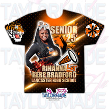 Load image into Gallery viewer, Tigers Cheer Senior 2025 Graduation 3D All Over Print Shirt