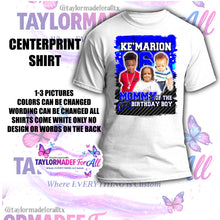 Load image into Gallery viewer, Level Up Gamer 3D Birthday Shirt