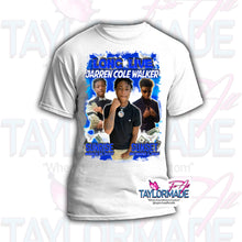 Load image into Gallery viewer, Cloudy Money Memorial/Rip 3D Centerprint Shirt