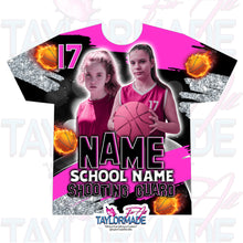 Load image into Gallery viewer, Glitter Basketball 3D All Over Print Shirt