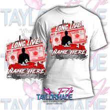 Load image into Gallery viewer, 3D Memorial/Rip Centerprint Shirt