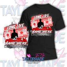 Load image into Gallery viewer, Candles Memorial/Rip DTF Centerprint Cotton Shirt