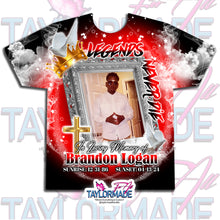 Load image into Gallery viewer, 3D Memorial/Rip Crown Cross Doves