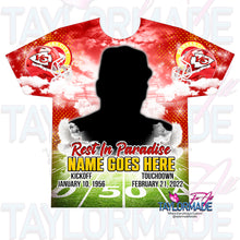 Load image into Gallery viewer, Football Memorial/Rip 3D All Over Print Shirt