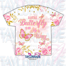 Load image into Gallery viewer, Butterfly 3D Baby Shower All Over Shirt