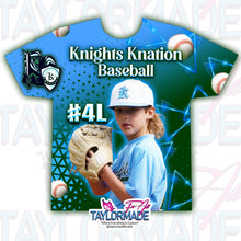 Load image into Gallery viewer, Knights Baseball 3D Sports All Over Print Shirt