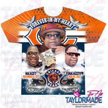 Load image into Gallery viewer, Football Memorial/Rip 3D All Over Print Shirt