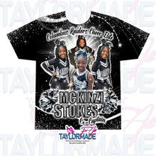 Load image into Gallery viewer, Black Squad 3D Cheer/Dance All Over Print Shirt
