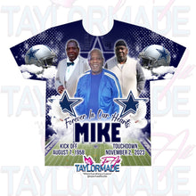 Load image into Gallery viewer, Them Boyz Football Memorial/Rip 3D All Over Print Shirt