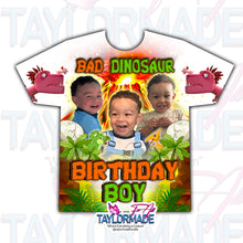 Load image into Gallery viewer, Dinosaur Birthday 3D All Over Print Shirt