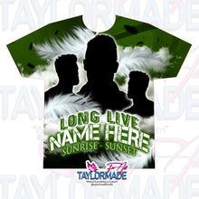Load image into Gallery viewer, Feathers Memorial/Rip 3D All Over Print Shirt