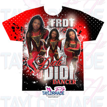 Load image into Gallery viewer, Diamond Letter 3D Cheer/Dance All Over Print Shirt