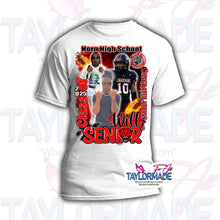 Load image into Gallery viewer, Horn High Graduation DTF Centerprint Cotton Shirt