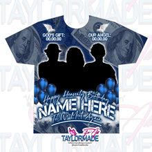Load image into Gallery viewer, Money Balloons Birthday Memorial/Rip 3D All Over Print Shirt