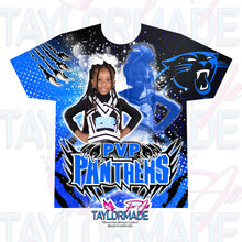 Load image into Gallery viewer, Panthers 3D Cheer/Dance All Over Print Shirt