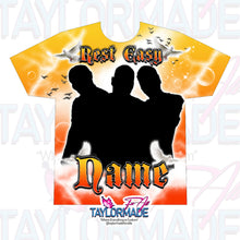 Load image into Gallery viewer, Rest Easy Memorial/Rip 3D All Over Print Shirt