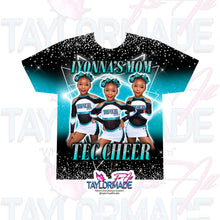 Load image into Gallery viewer, TEC 3D Cheer/Dance All Over Print Shirt