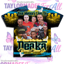 Load image into Gallery viewer, 3D Memorial/Rip Paintbrush Shades of Deaka