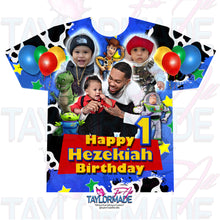 Load image into Gallery viewer, Toy Story 3D Birthday All Over Print Shirt