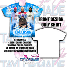 Load image into Gallery viewer, 3D Memorial/Rip Cardo Blue Skies
