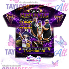 Load image into Gallery viewer, Cheer Field Tornadoes Purple Gold Cheerleader 2026 3D Cheer/Dance
