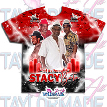 Load image into Gallery viewer, 3D Memorial/Rip Red Black Lightning
