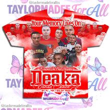 Load image into Gallery viewer, 3D Memorial/Rip Paintbrush Shades of Deaka
