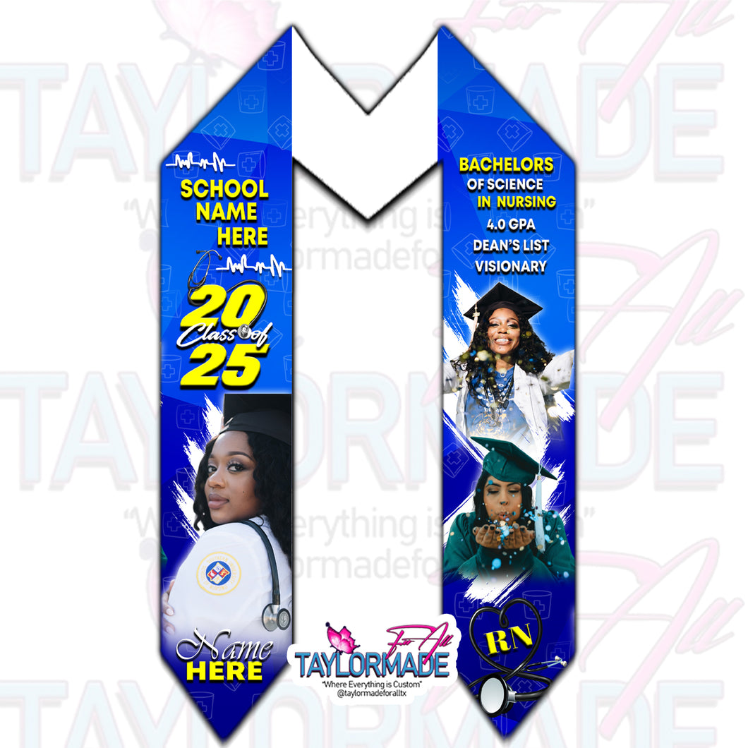 Nurse Graduation Stole/Sash