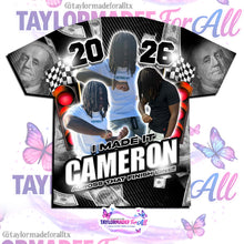Load image into Gallery viewer, Last Lap Boy Black White 2026 Graduation 3D All Over Print Shirt
