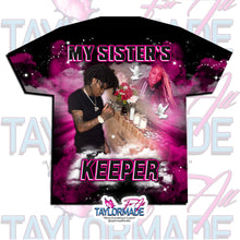 Load image into Gallery viewer, 3D Memorial/Rip Pink Black Clouds
