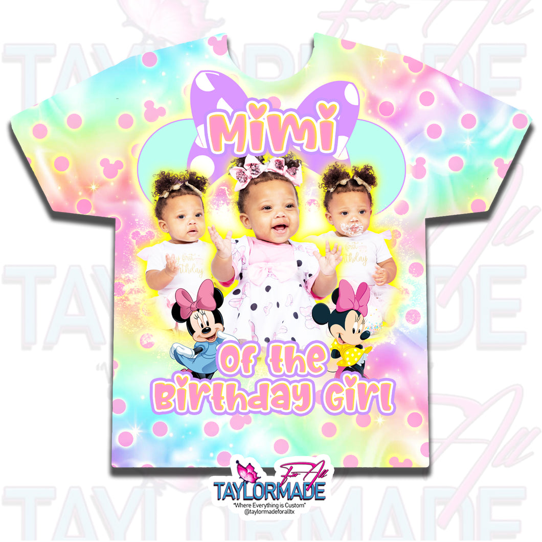 3D Birthday All Over Print Shirt