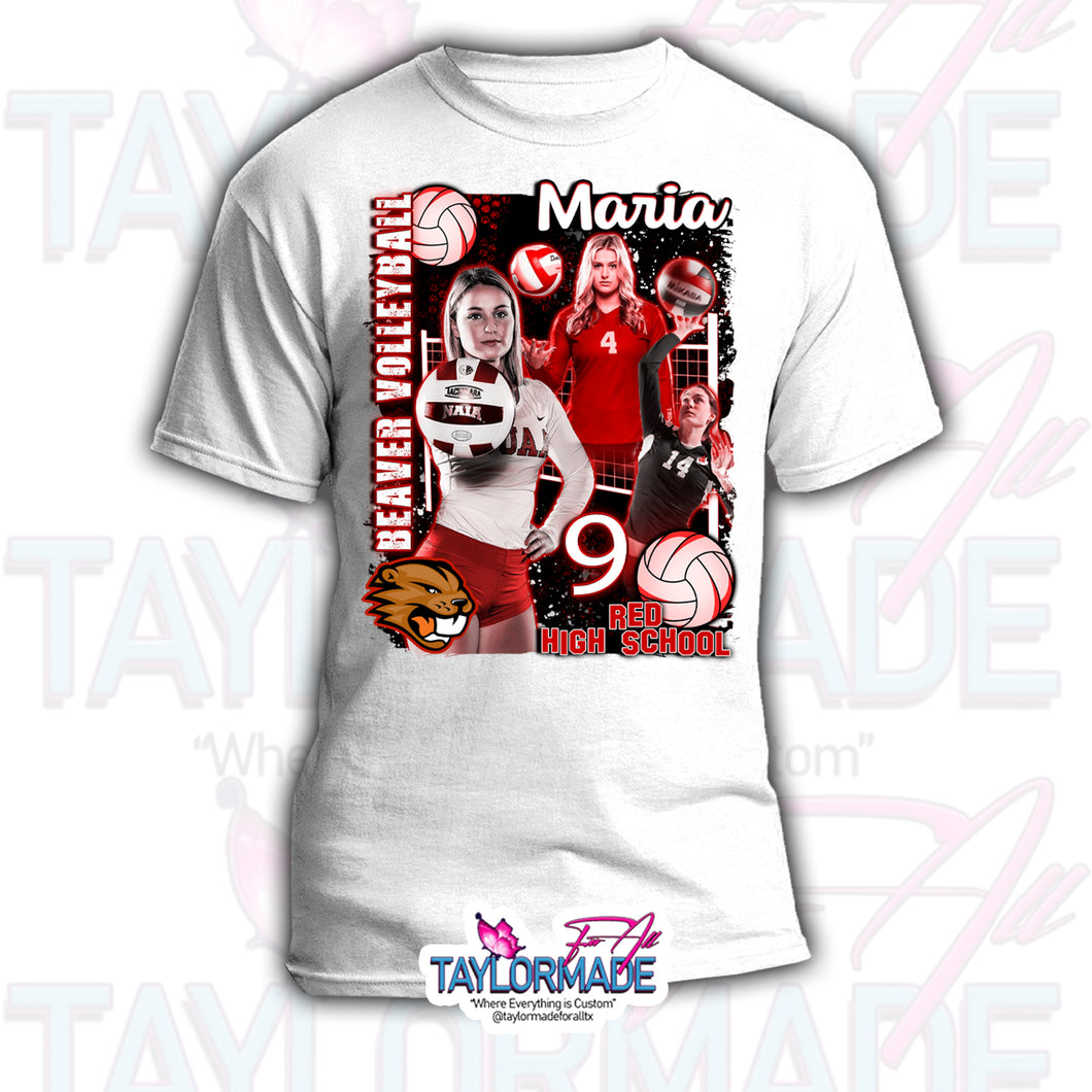 3D Sports Centerprint Shirt