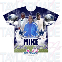 Load image into Gallery viewer, Them Boyz Football Memorial/Rip 3D All Over Print Shirt
